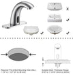 Single Hole Electrical Washbasin Sensor Faucet