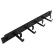 All-Rack 1U Tool-Less Cable Management Bar 4 65mm Rings