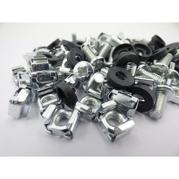 Sliver Cage Nuts Pack of 50